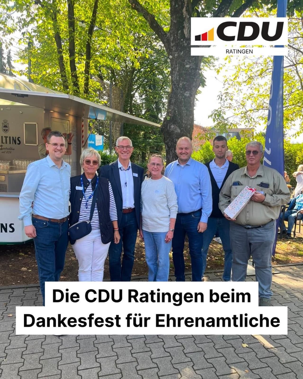 Die CDU Ratingen beim Dankesfest für Ehrenamtliche