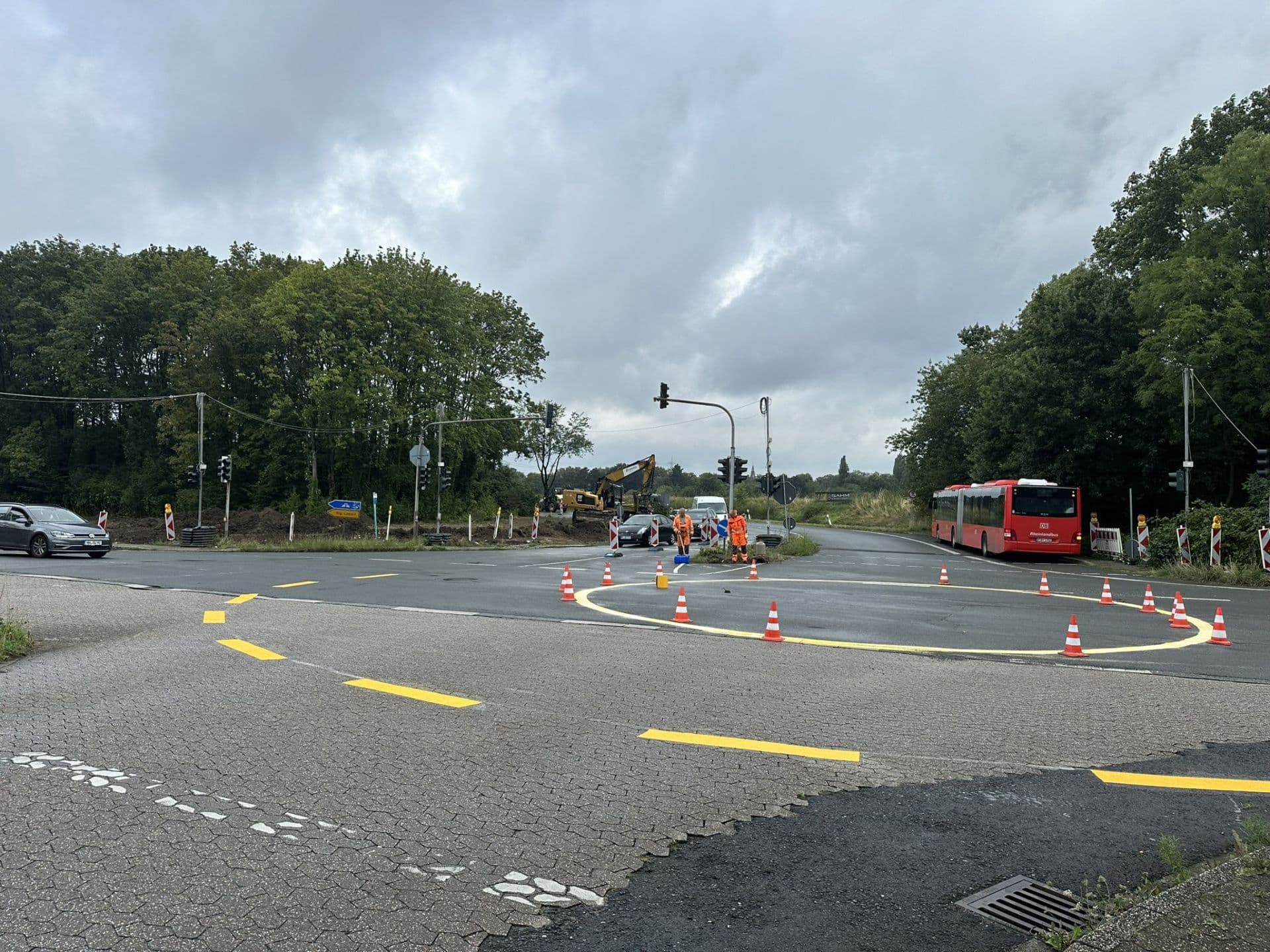 Kreuzung Kahlenbergsweg wird zum Kreisverkehr aufgewertet