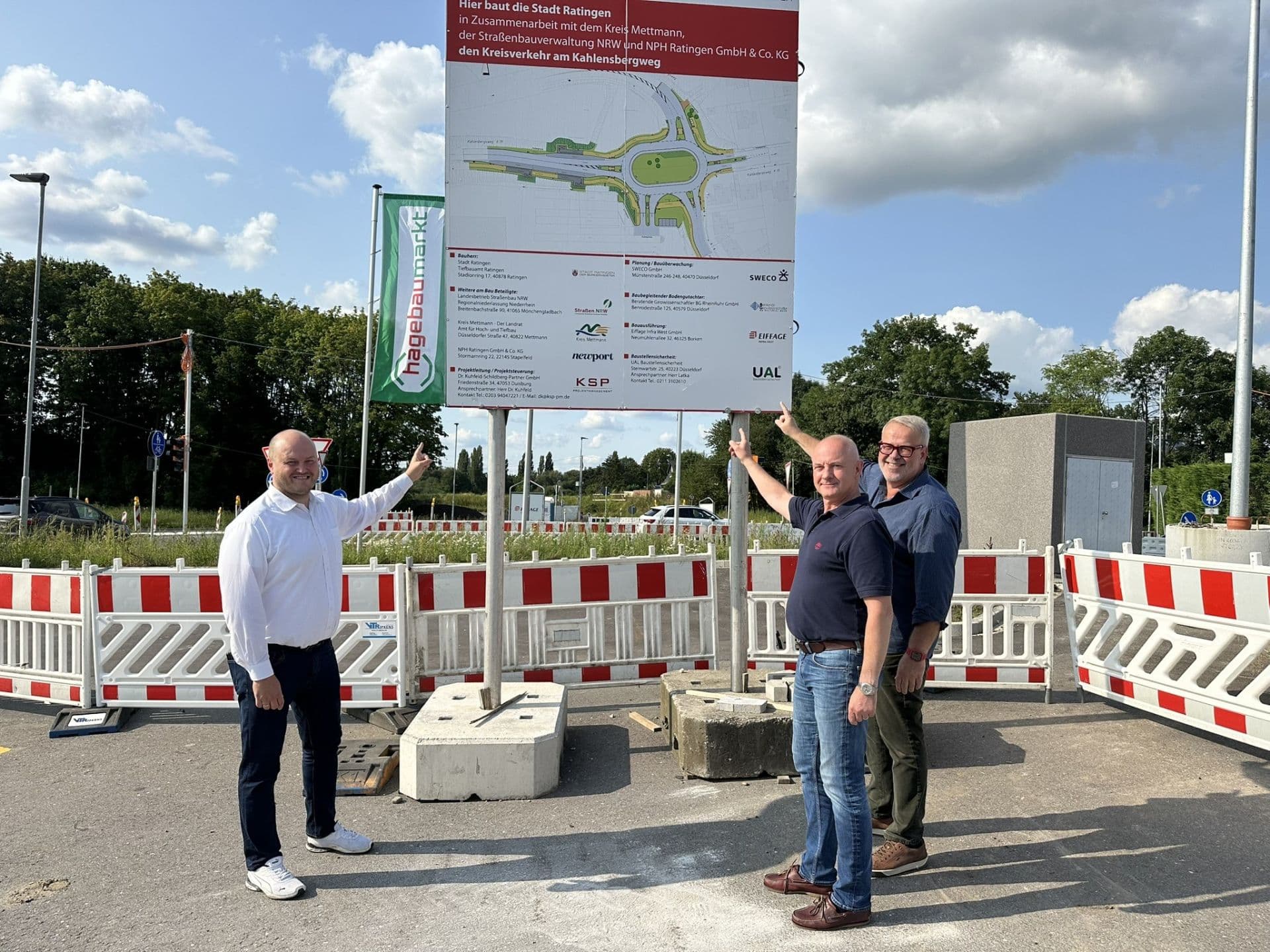 „Kreisverkehr ist Quantensprung für Breitscheid“ – CDU erfreut über schnelle Bauzeit und die positive Auswirkung