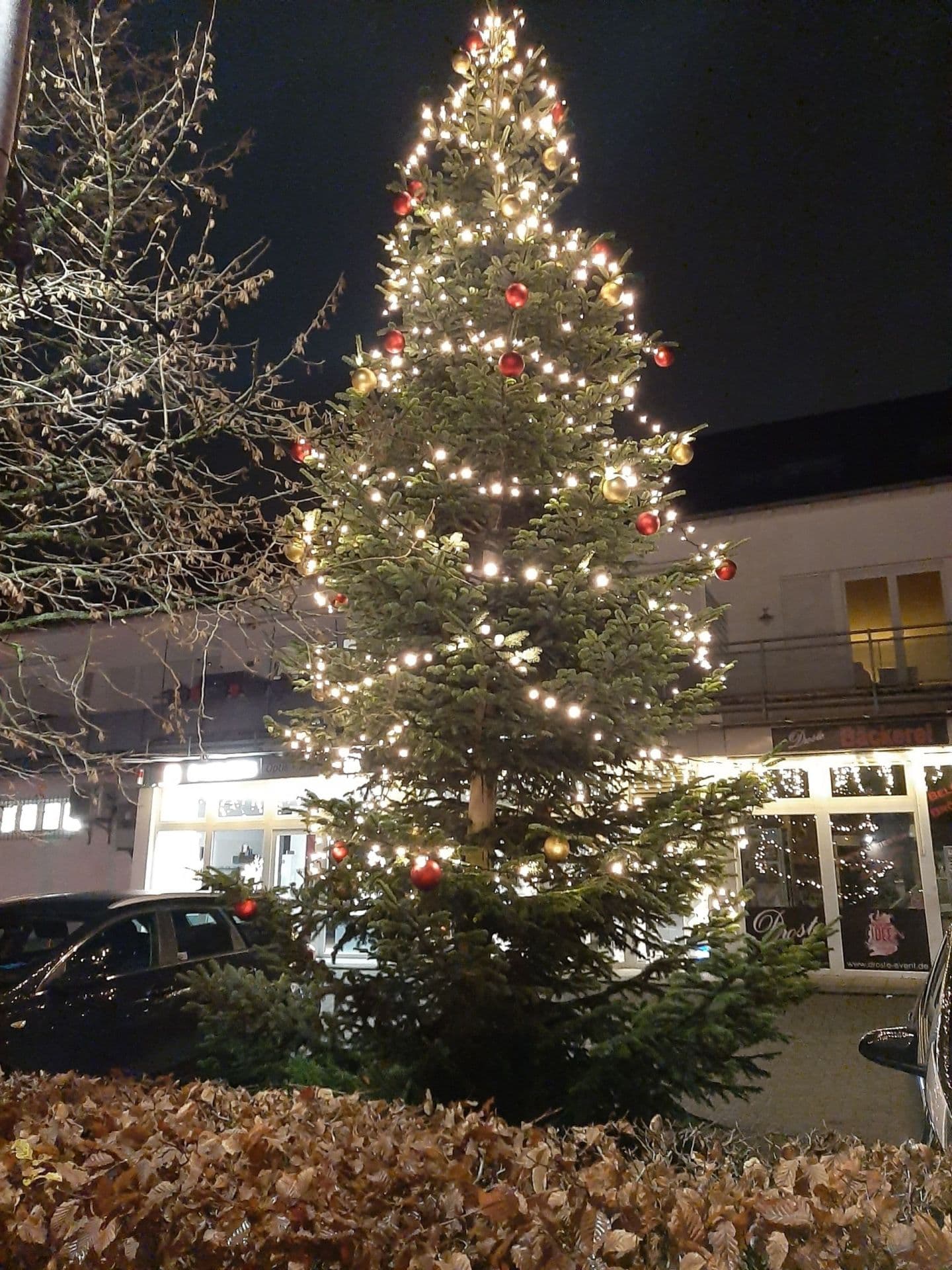 Auch Homberg erstrahlt jetzt im Lichterglanz