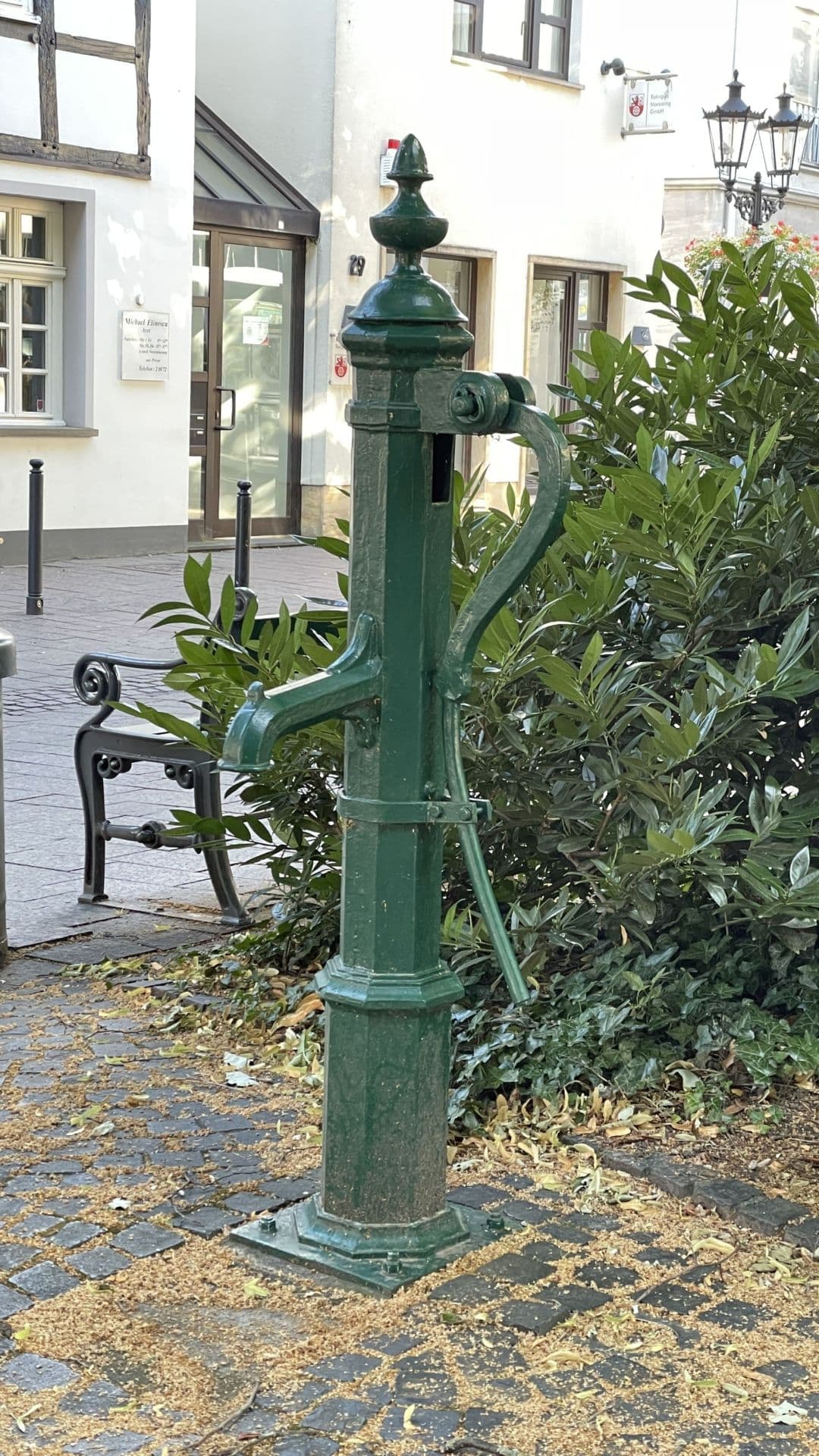 Wasserpumpe an der Lintorfer Straße wird zum kommenden Frühjahr repariert
