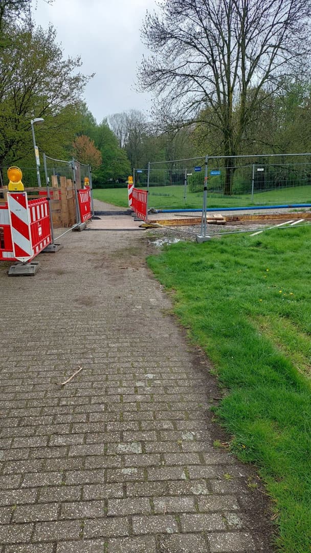 Park am Rodelberg wird hergerichtet