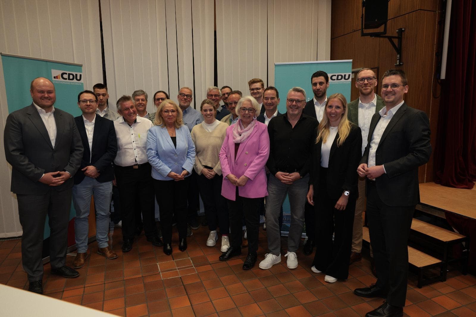 CDU-Mitglieder wählen starke Spitze des Stadtverbandes