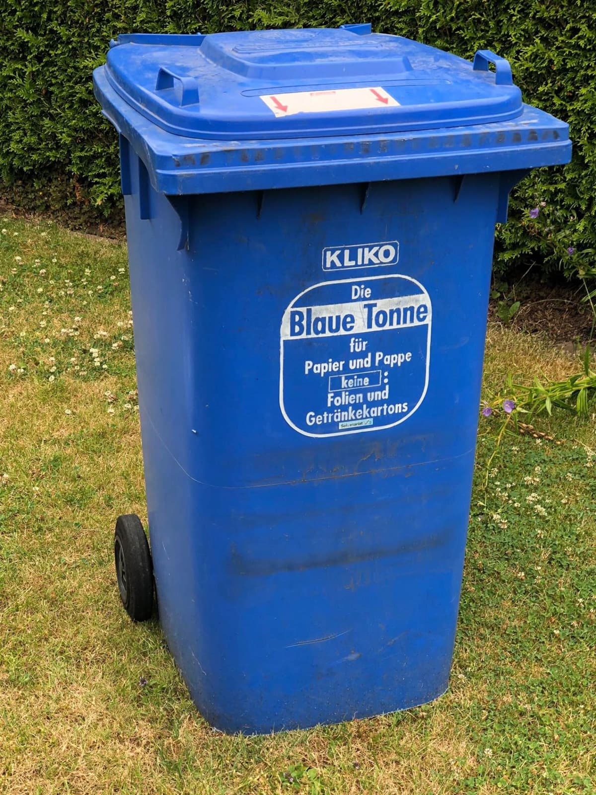 Serviceverbesserung mit 14-tätiger Leerung der “Blauen Tonne” der richtige Weg